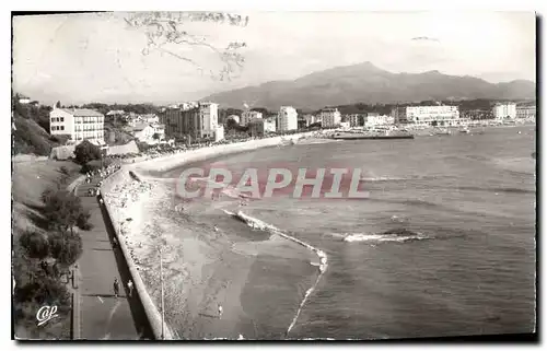 Cartes postales moderne Saint Jean de Luz La Plage et la Rhune