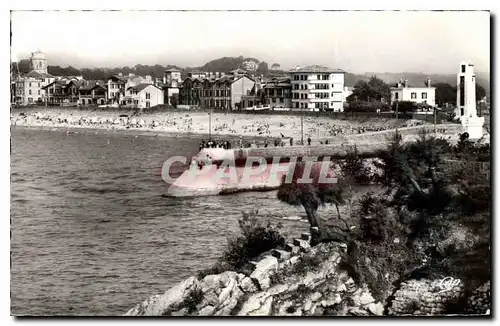 Cartes postales moderne Saint Jean de Luz L'entree du Port et la Plage de Saint Jean de Luz