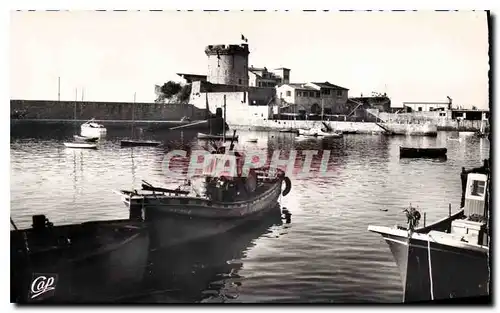 Moderne Karte Saint Jean de Luz Le Port de Socoa Bateaux