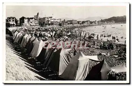 Moderne Karte Saint Jean de Luz La Plage