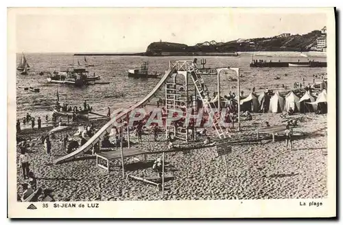 Cartes postales Saint Jean de Luz La plage