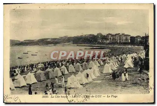 Cartes postales Saint Jean de Luz La Cote Basque La Plage