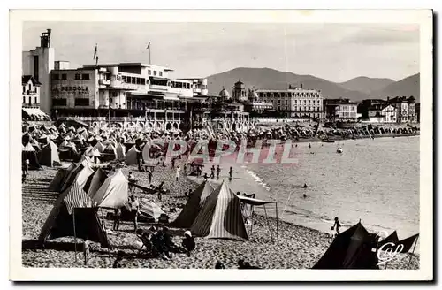 Cartes postales moderne Saint Jean de Luz La Plage et le Casino