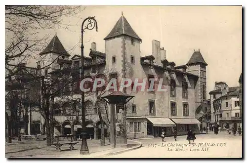 Ansichtskarte AK Saint Jean de Luz La Cote basque La Maison de Louis XIV