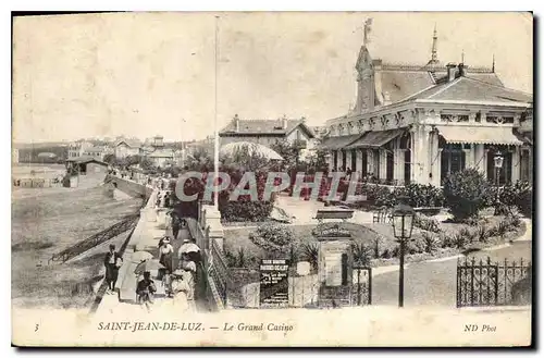 Cartes postales Saint Jean de Luz Le Grand Casino