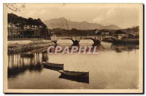 Ansichtskarte AK Saint Jean de Luz (Cote Basque) Le Pont du Chemin de fer de la Rhune