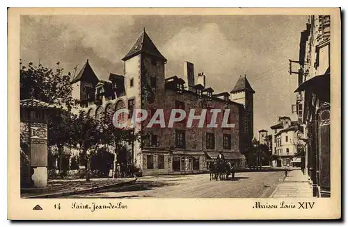 Cartes postales Saint Jean de Luz Maison de Louis XIV