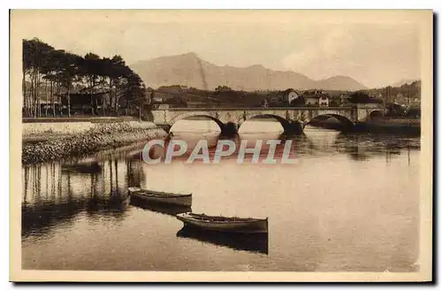 Cartes postales Saint Jean de Luz (Cote Basque) Le Pont du chemin de fer de la Rhune