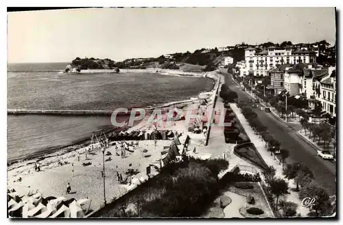 Cartes postales moderne Saint Jean de Luz La Plage et la Pointe Ste Barbe