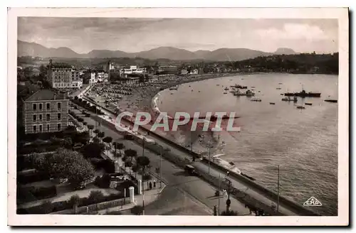 Cartes postales moderne Saint Jean de Luz La Plage et les Montagnes