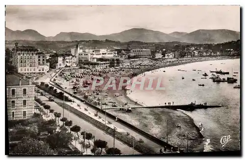 Cartes postales moderne Saint Jean de Luz Vue genersale de la Plage