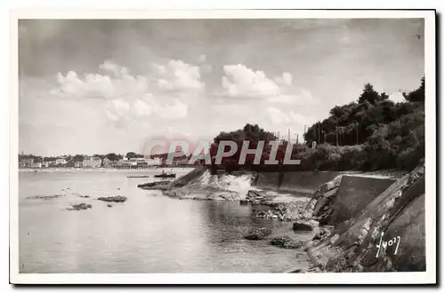 Moderne Karte Saint Jean de Luz Cote Basque Bord de mer