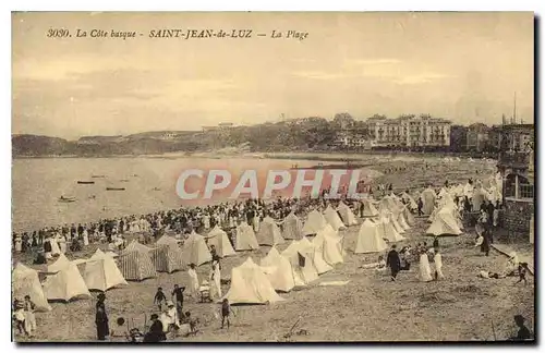 Cartes postales Saint Jean de Luz La Cote basque La Plage