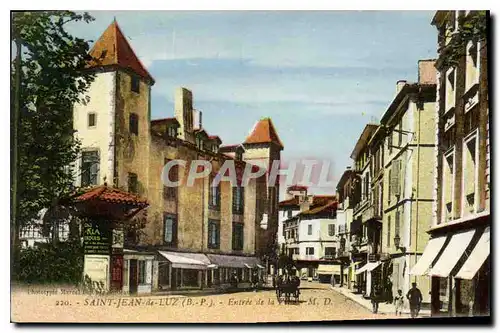 Cartes postales Saint Jean de Luz (B P) Entree de la Ville