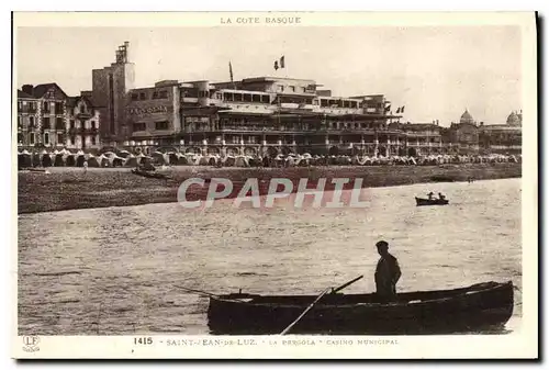 Ansichtskarte AK Saint Jean de Luz La Pergola Casino Municipal