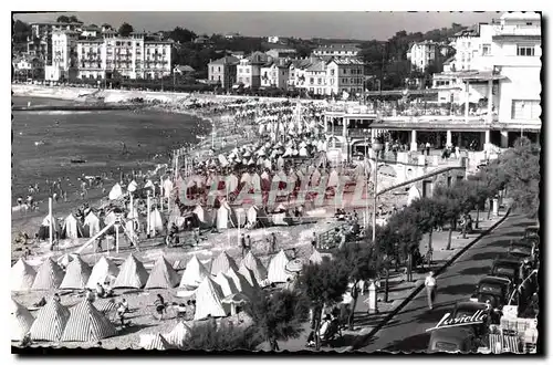 Cartes postales moderne Saint Jean de Luz La Plage et le Casino Volle-Ball Volley Ball