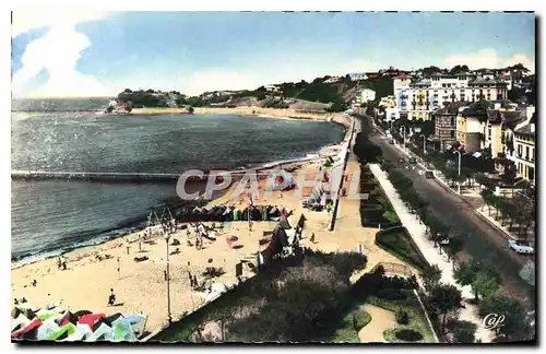 Cartes postales moderne Saint Jean de LuzLa Plage et la Pointe Sainte Barbe