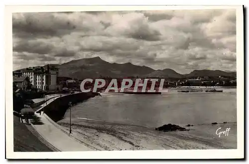 Cartes postales moderne Saint Jean de Luz ( Basses Pyrenees) En pays basque La rade et le Massif de la Rhune