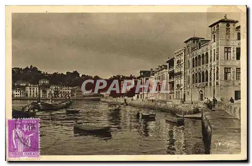 Ansichtskarte AK Saint Jean de Luz (Basses Pyrenees) Le Quai de l'Infante