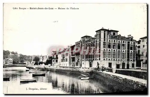 Cartes postales Saint Jean de Luz Cote basque Maison de l'Infante