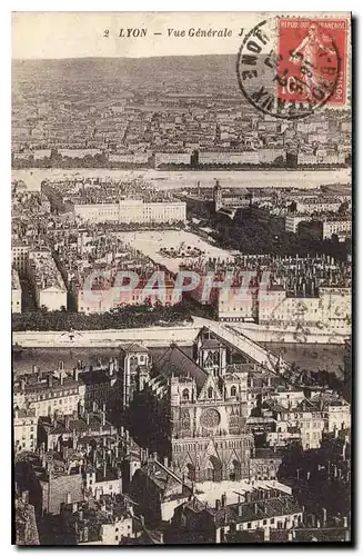 Cartes postales Lyon Vue Generale