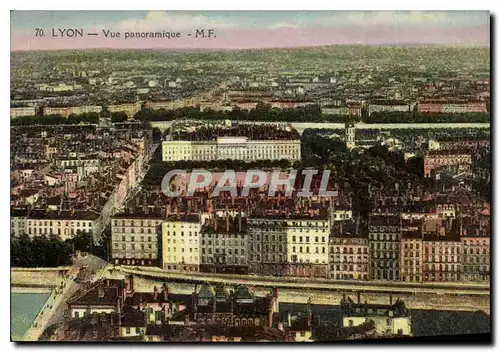 Ansichtskarte AK Lyon Vue panoramique