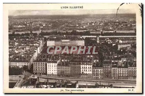 Ansichtskarte AK Lyon Illustre Vue panoramique