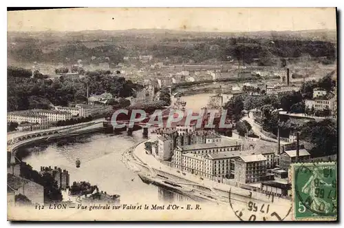 Ansichtskarte AK Lyon Vue generale sur Vaise et le Mont d'Or