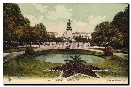 Cartes postales Lyon Place Carnot