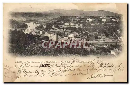 Ansichtskarte AK Lyon Les Chartreux et le Mont d'Or