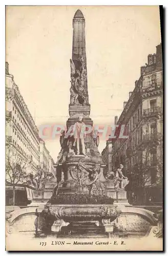 Cartes postales Lyon Monument Carnot