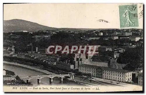 Ansichtskarte AK Lyon Pont de Serin Fort Saint Jean et Casernes de Serin