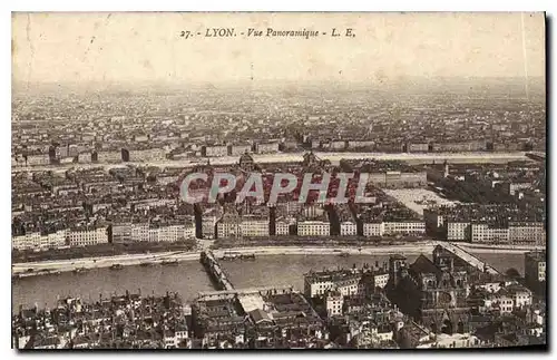 Ansichtskarte AK Lyon Vue Panoramique