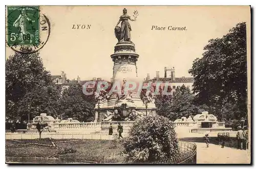 Cartes postales Lyon Place Carnot