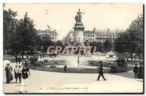 Cartes postales Lyon La Place Carnot