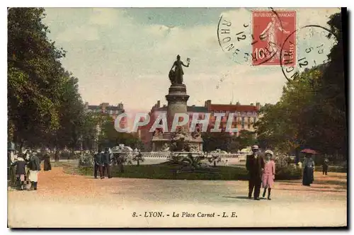 Cartes postales Lyon La Place Carnot