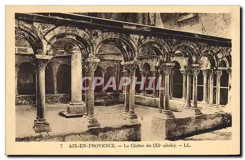 Ansichtskarte AK Aix en Provence le Cloitre (XI siecle)