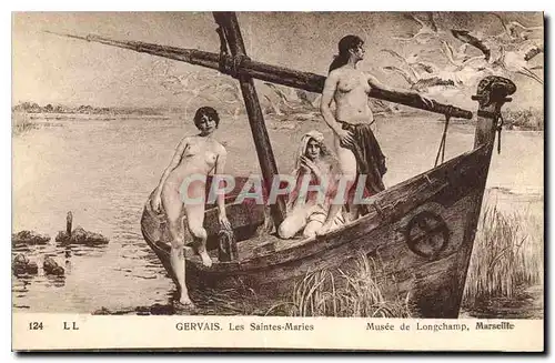 Cartes postales Gervais Les Saintes Maries Mus�e de Longchamp Marseille