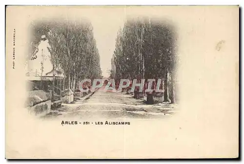 Cartes postales Arles Les Aliscamps