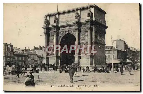 Cartes postales Marseille Porte d'Aix