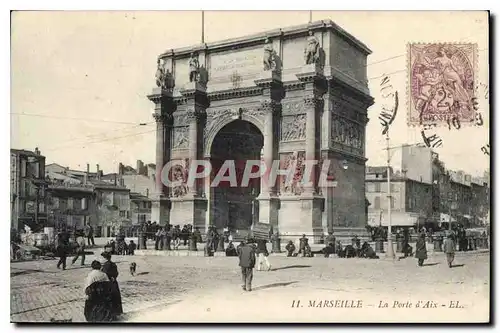 Cartes postales Marseille La Porte d'Aix