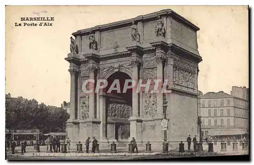 Cartes postales Marseille La Porte d'Aix