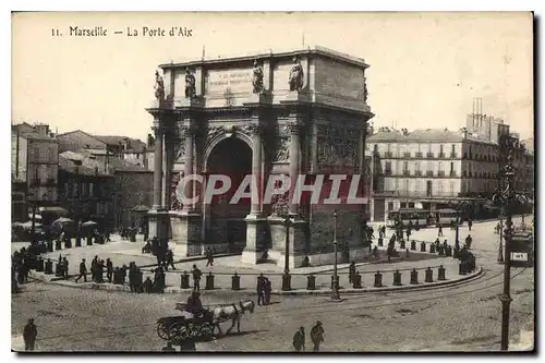 Cartes postales Marseille La Porte d'Aix