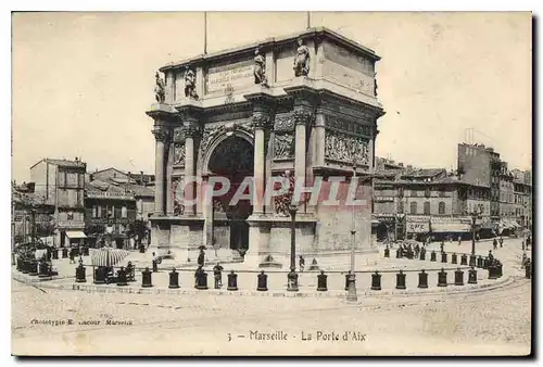 Cartes postales Marseille La Porte d'Aix