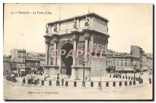 Cartes postales Marseille La Porte d'Aix