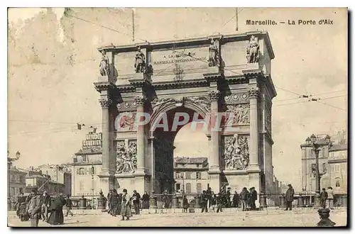 Cartes postales Marseille La Porte d'Aix