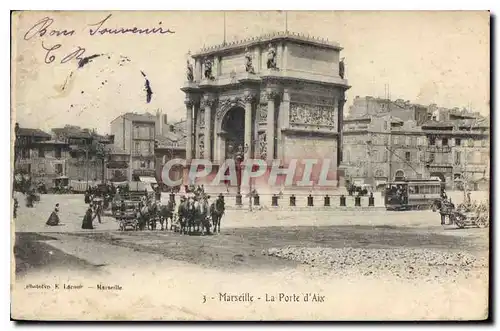 Cartes postales Marseille La Porte d'Aix