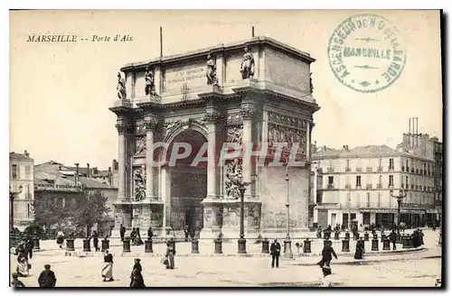 Cartes postales Marseille Porte d'Aix