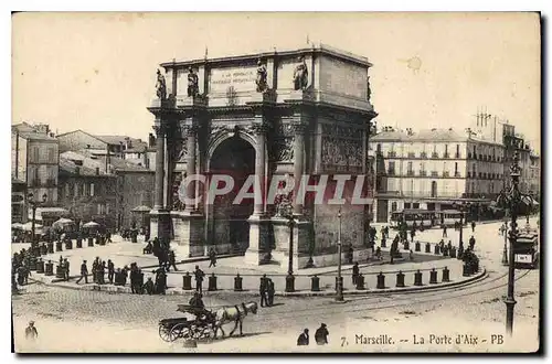 Cartes postales Marseille La Porte d'Aix