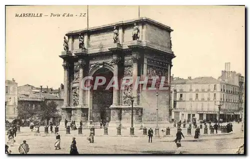 Cartes postales Marseille Porte d'Aix